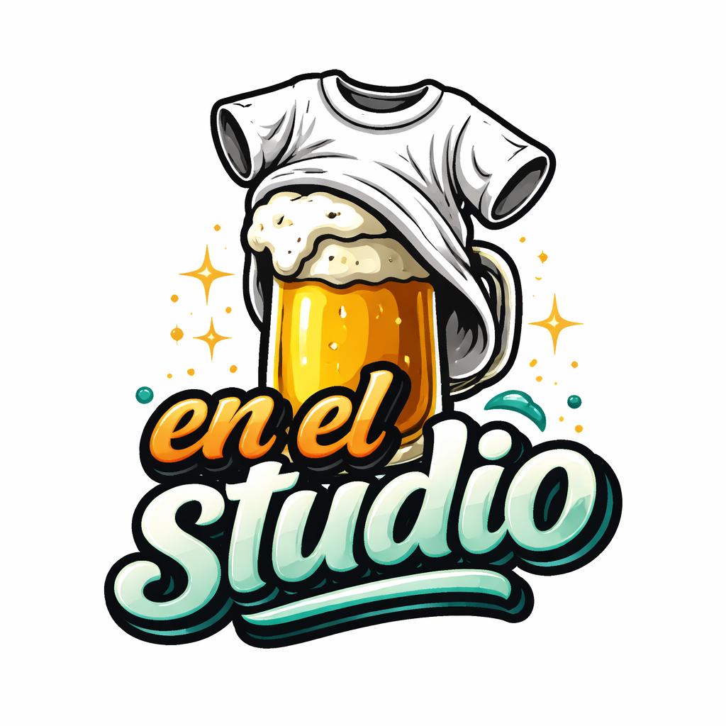 en el studio